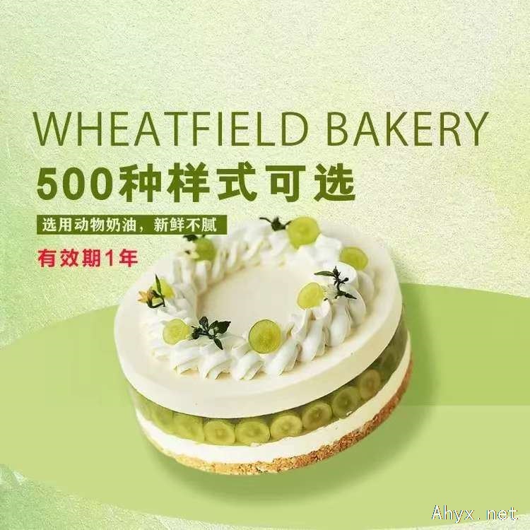 199抢三个8寸动物奶油蛋糕
